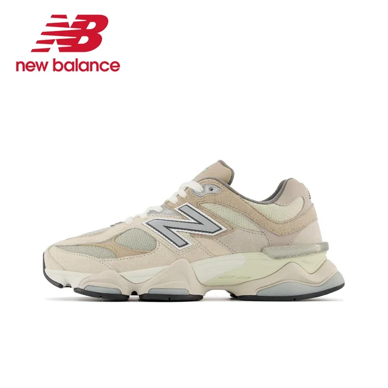 

Original New Balance NB 9060 "sea salt "Low-Top Athleisure Shoes in Light Gray Men's and Women's Unisex Sneakers U9060MAC