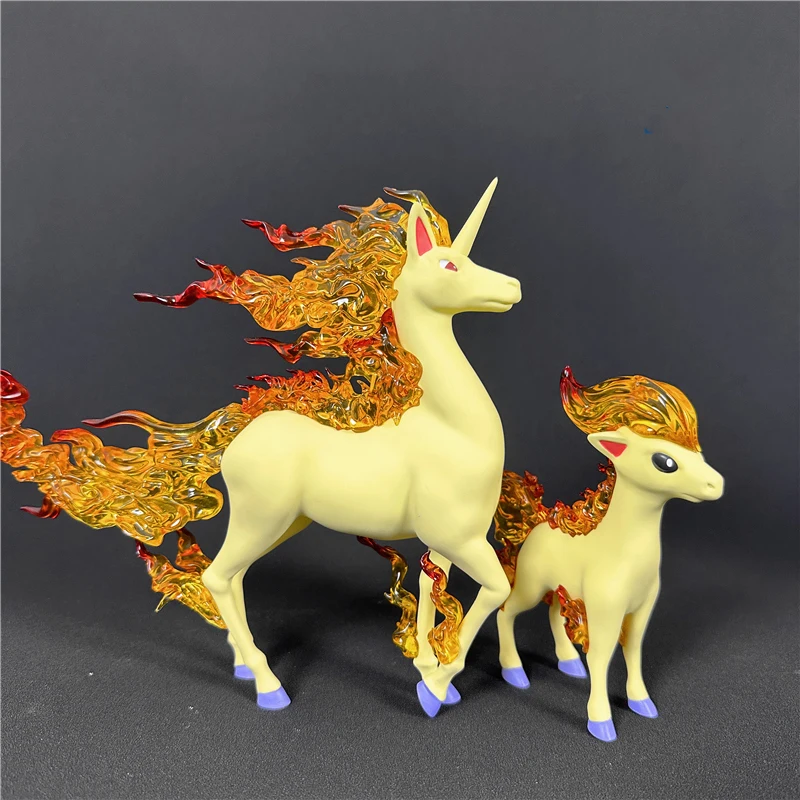 Pokemon GK 1/10 Resin Rapidash Ponyta Action Figure Model Toys Gift for Birthday Children