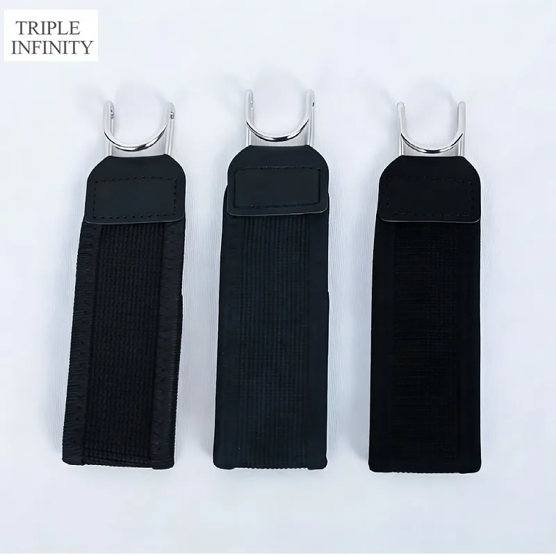 2026 Convenient Invisible Belt Without Buckle Black Elastic Waist Belts With Metal Hook Outdoor Work Pants Belt Stretch