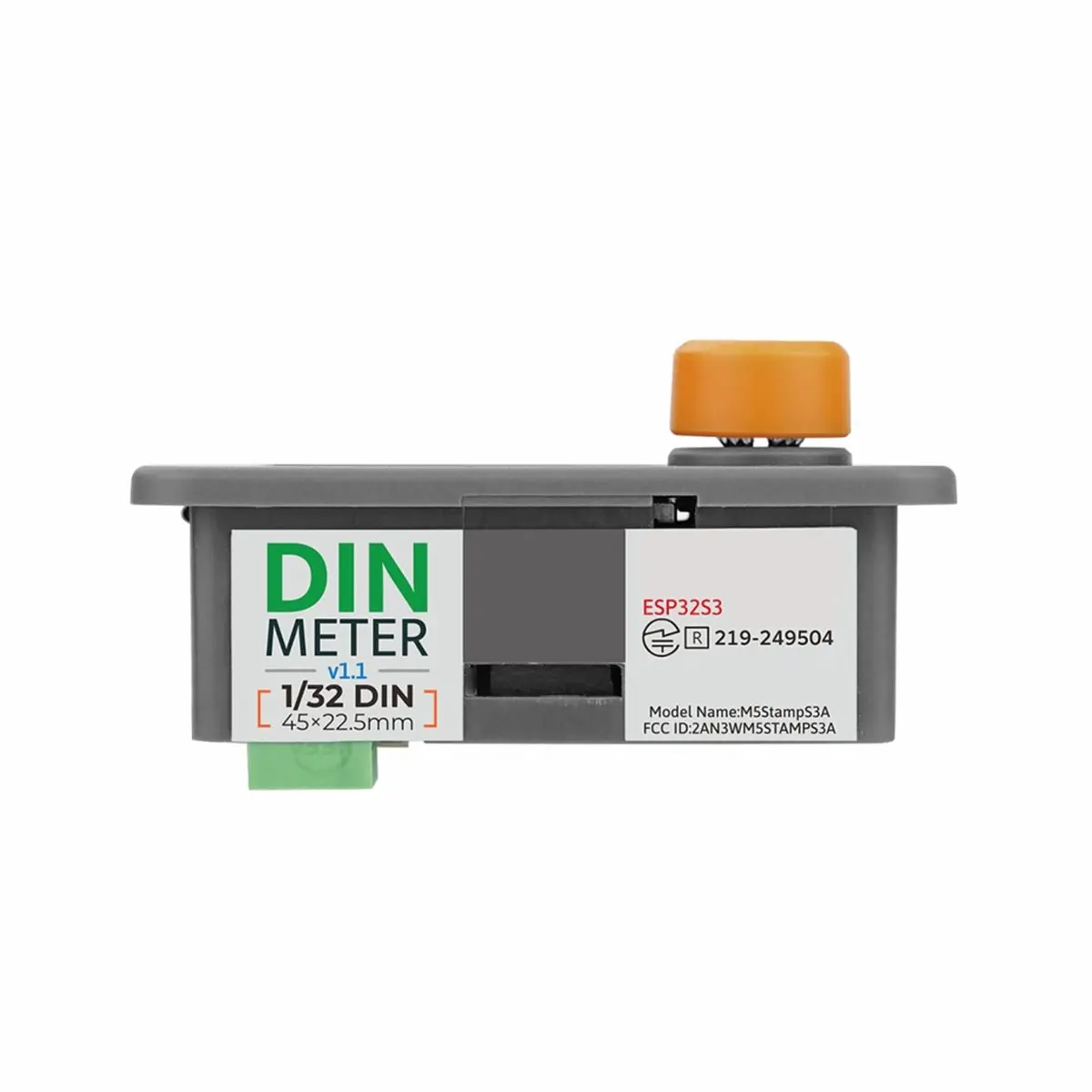 New Electronics DinMeter V1.1 Dev Board Din Meter V1.1 Programmable 1/32 DIN Standard Development Board 1.14-Inch ST7789 Display