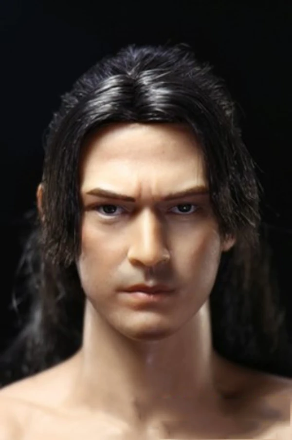 Big Sales 1/6 Male Jincheng Wu Head Carving Sculpture Hair Version 2.0 Majie Ghost Warrior Ancient Guard Model For 12inch Action