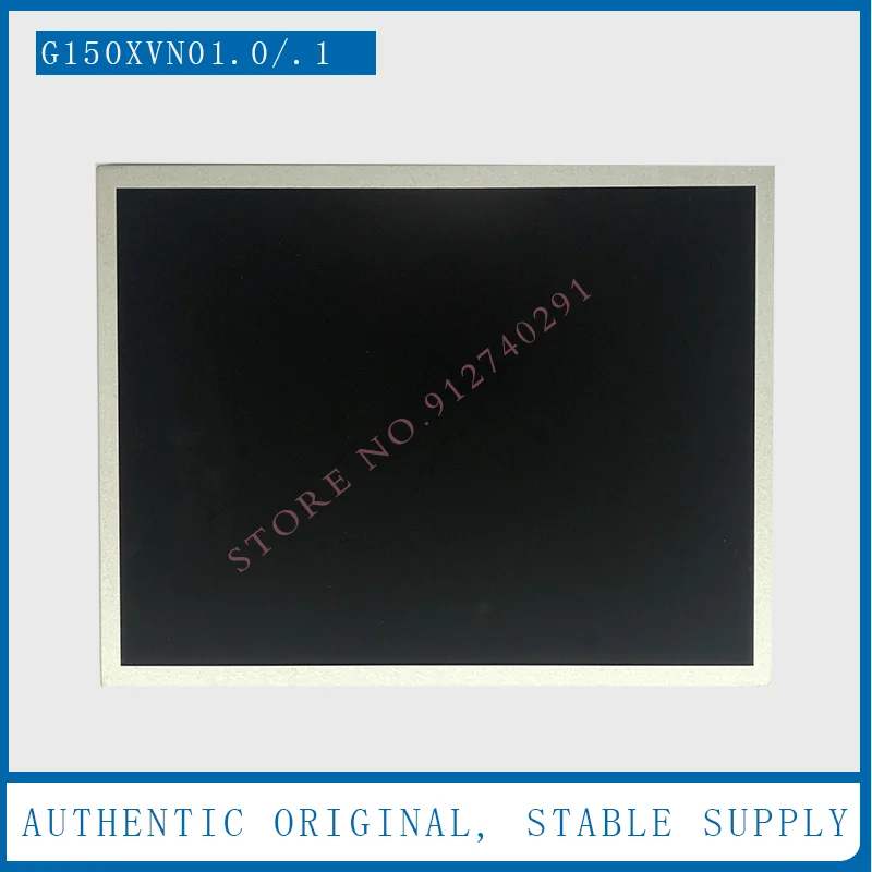 Original 15 Inch G150XVN01.0 G150XVN01.1  Industrial TFT LVDS 30 Pins LCD Display Screen Panel