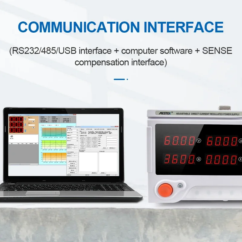 60V 60A uscita ad alta potenza cina prezzo di fabbrica personalizzato ad alta stabilità digitale regolabile Switching Lab Test alimentatore Dc