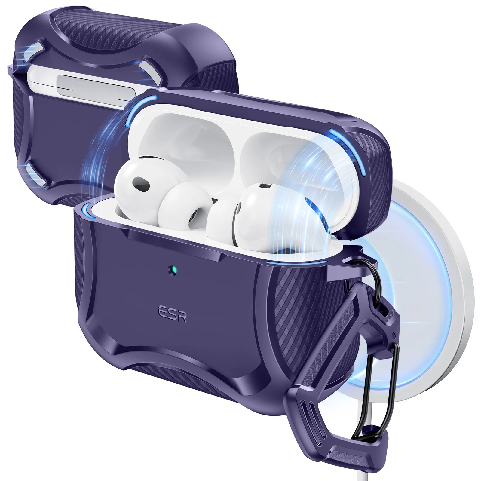 AirPods Pro 3 ケース 2025対応 マグネット式カバー