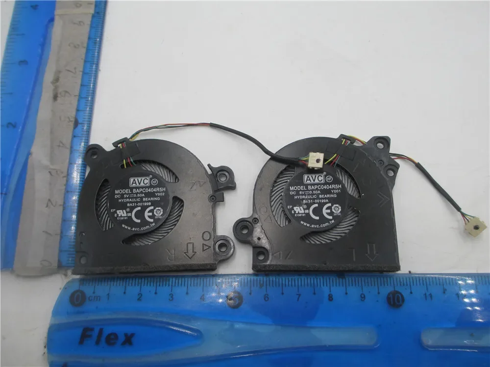 

For SAMSUNG NP930QCG 930QCG NP930XCJ 930XCJ BA31-00199A BA31-00199D CPU cooler cooling Fan BAPC0404R5H Y001 Y002