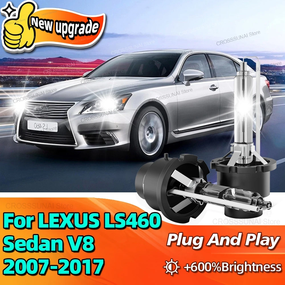 Car Xenon Headlight 35W D4S Auto HID Bulb 6000K Lamp For LEXUS LS460 Sedan V8 2007 2008 2009 2010 2011 2012 2013 2014 15 16 2017