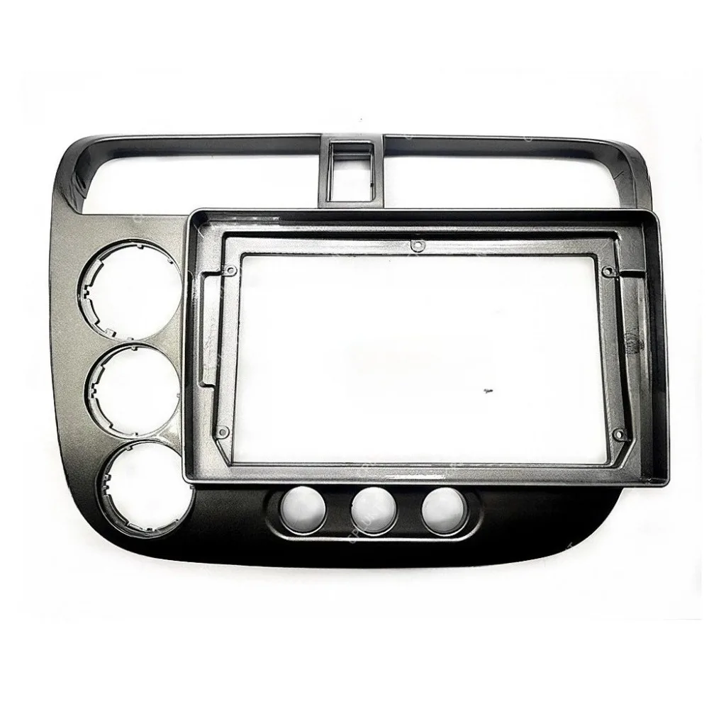 For HONDA CIVIC CF4 2001-2005 9''Car Frame Fascia Adapter Android Radio Durable Plastic No Battery Need Installation Audio Tools