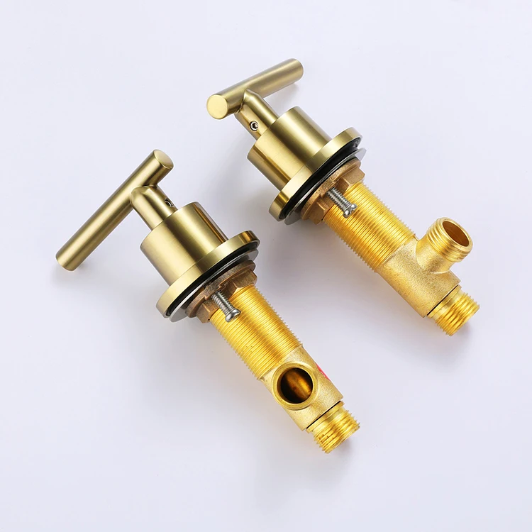 Black Hot Cold Water Function Deck Mounted High-Arc Widespread Bathroom Basin Mixer Tap Faucet 3 Holes