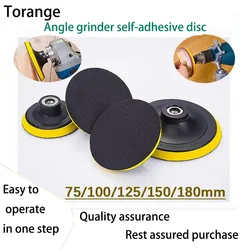 Angle Grinder Self-adhesive Disc Woodworking Polishing Water Grind Flocking Sandpaper Sheet Hand Grinder