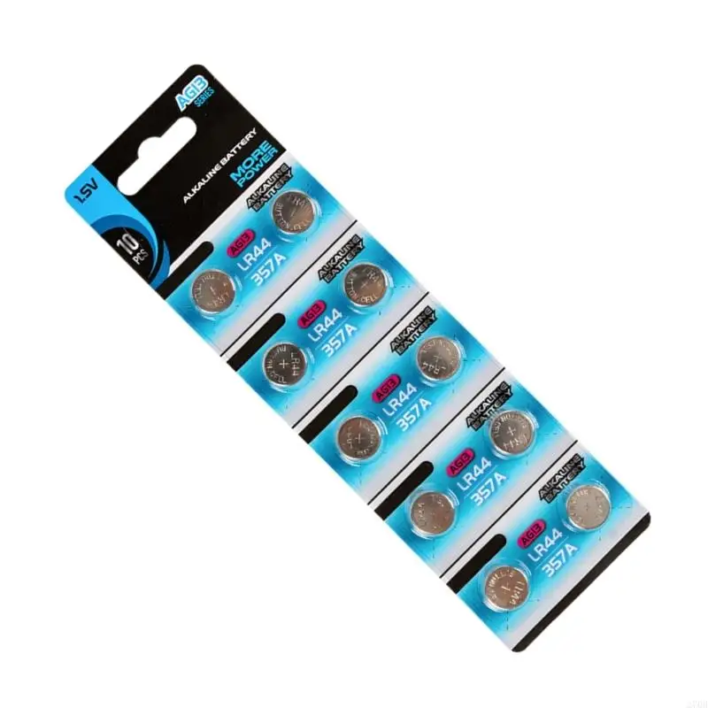 10pcs/20pcs AG13 LR44 Alkaline Button Cell Batteries 1.55V Perfect For Clocks And Portable Electronics Long last Power