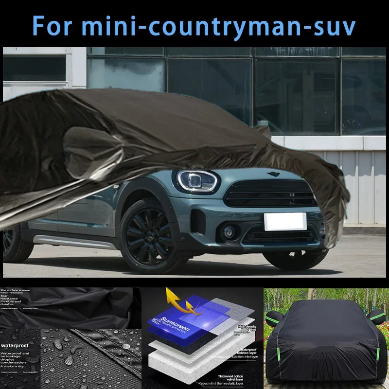 

For mini-countryman Outdoor Protection Full Car Covers Snow Cover Sunshade Waterproof Dustproof Exterior Car accessories