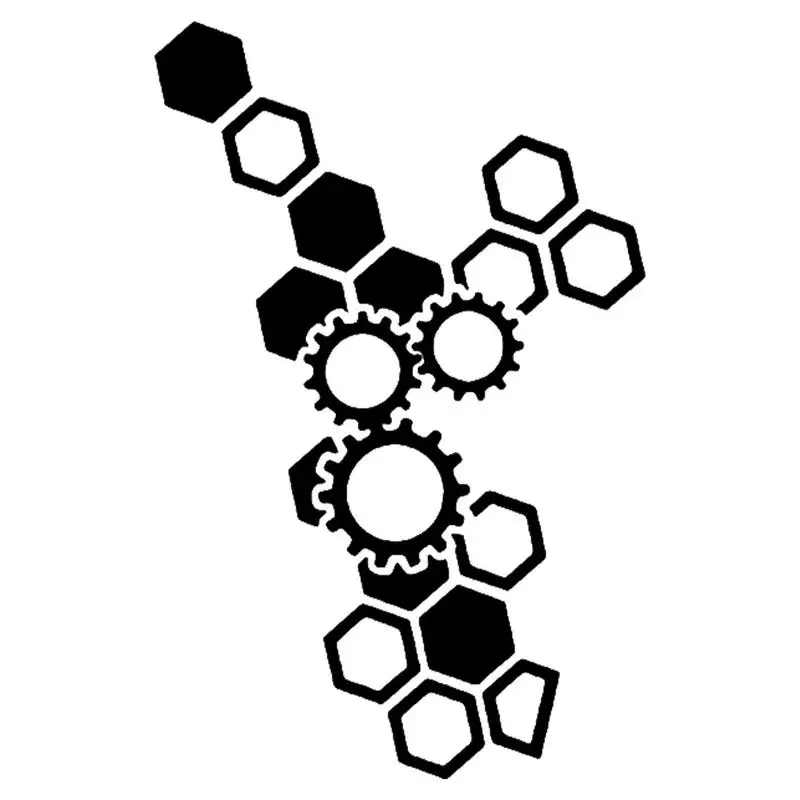 자동차 그래픽 벌집 오픈 스타일 스티커, 자동차 장식 튜닝, 자동차 사이드 스티커, 오토바이 및 SUV용 