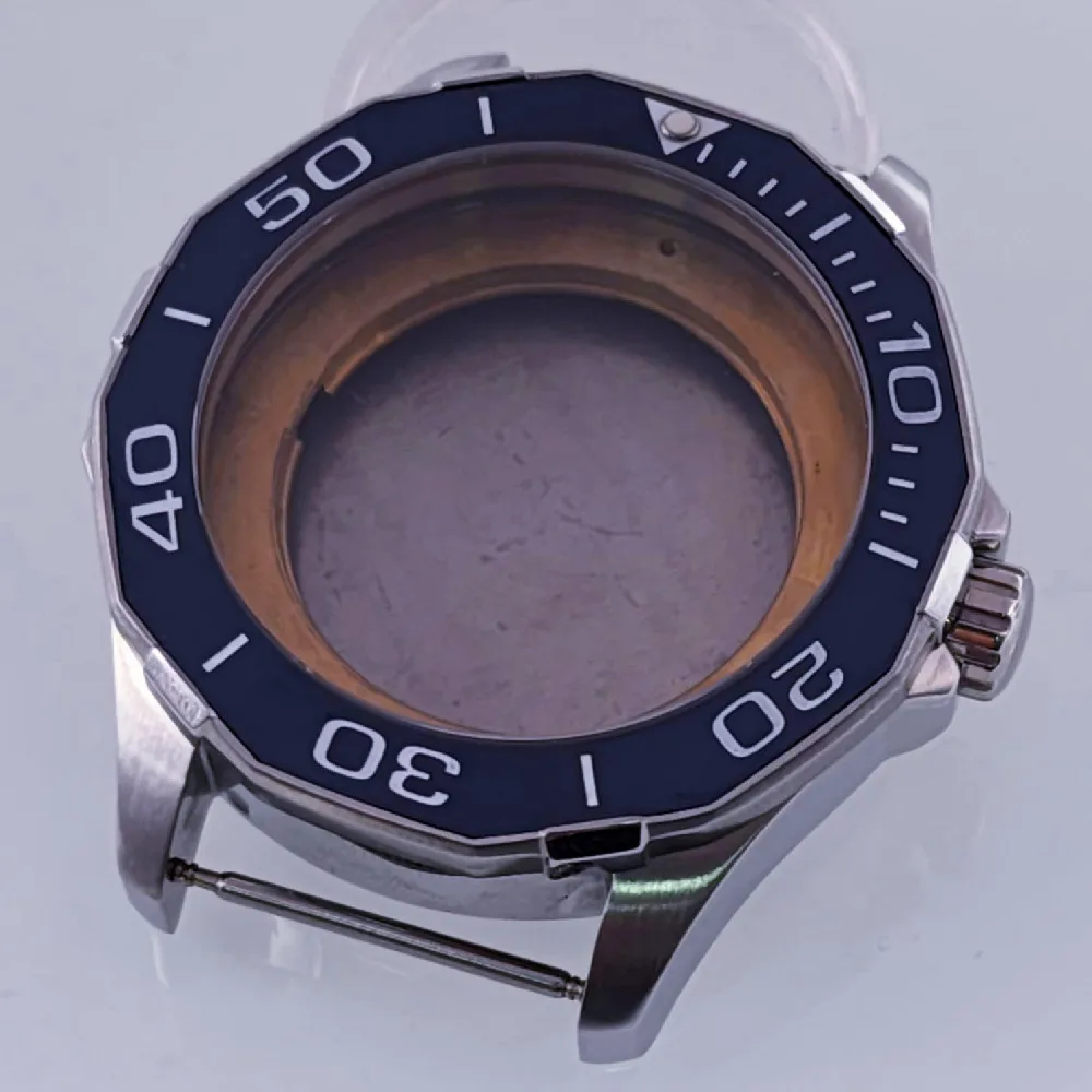 44mm Stainless Steel Sapphire Glass Watch Case For Eta2836 Miyota8215 Automatic Movement