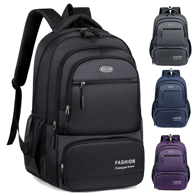 حقيبة ظهر جديدة للسفر ذات سعة كبيرة من قماش أكسفورد للجنسين حقيبة كتف مزدوجة لطلاب الجامعات وطلاب المدارس الثانوية والسفر