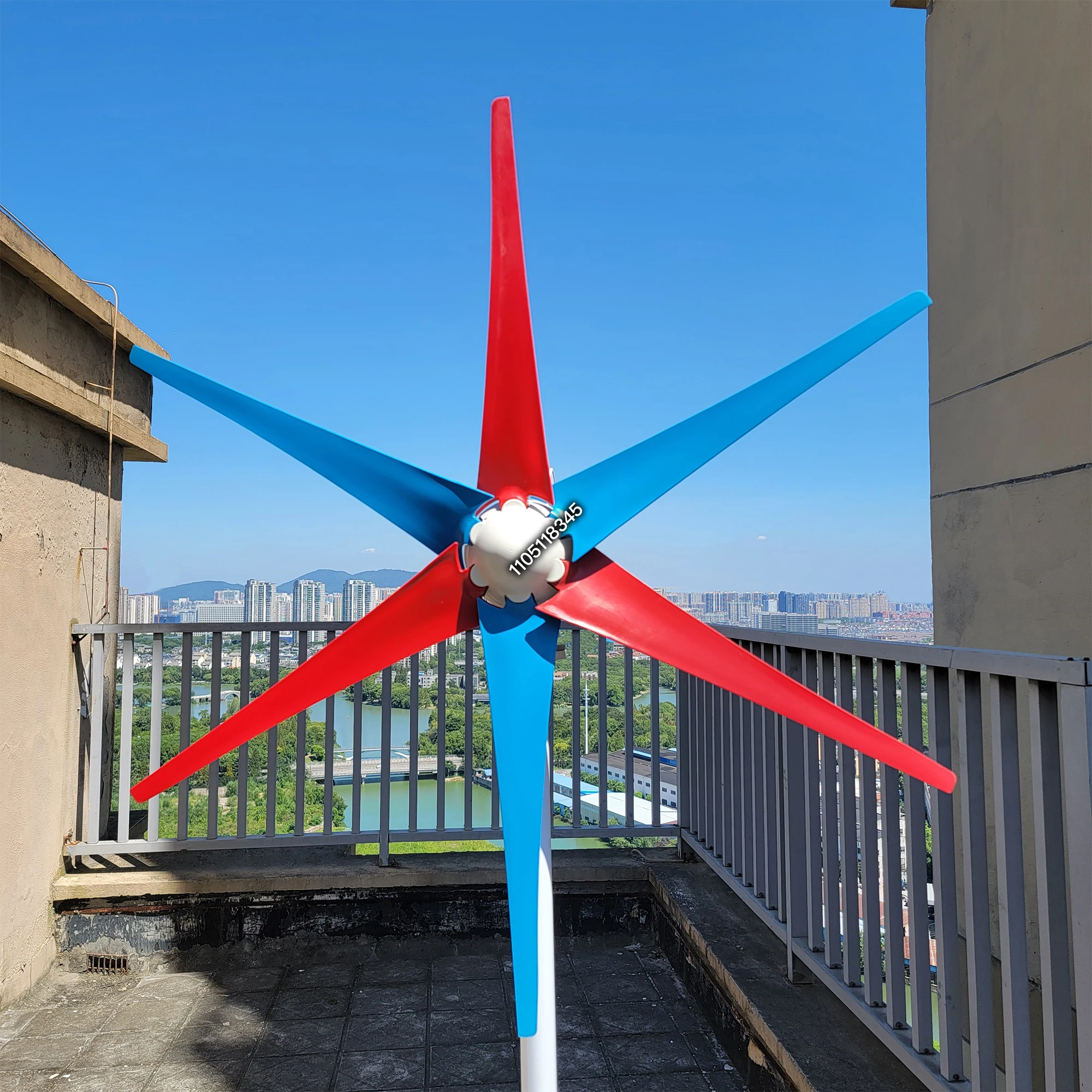 Factory 10KW 5KW 8KW Wind Turbine Generator With Free MPPT Controller For Home Low Noise 5000W 12V 24V 48V Horizontal Windmill