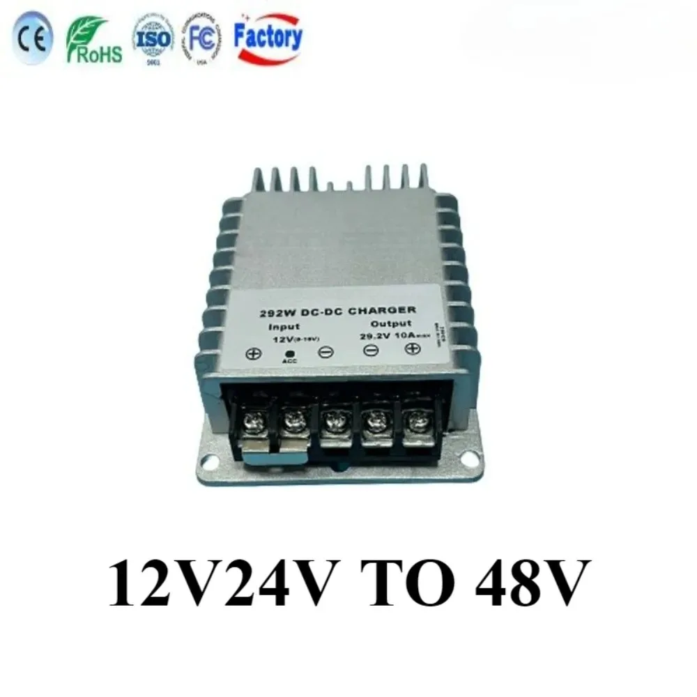 DC Charger 12v 24v to 14.5V 13.8V 29.2V 56V lead-acid battery charger charger Converter High Efficiency Dustproof Certified