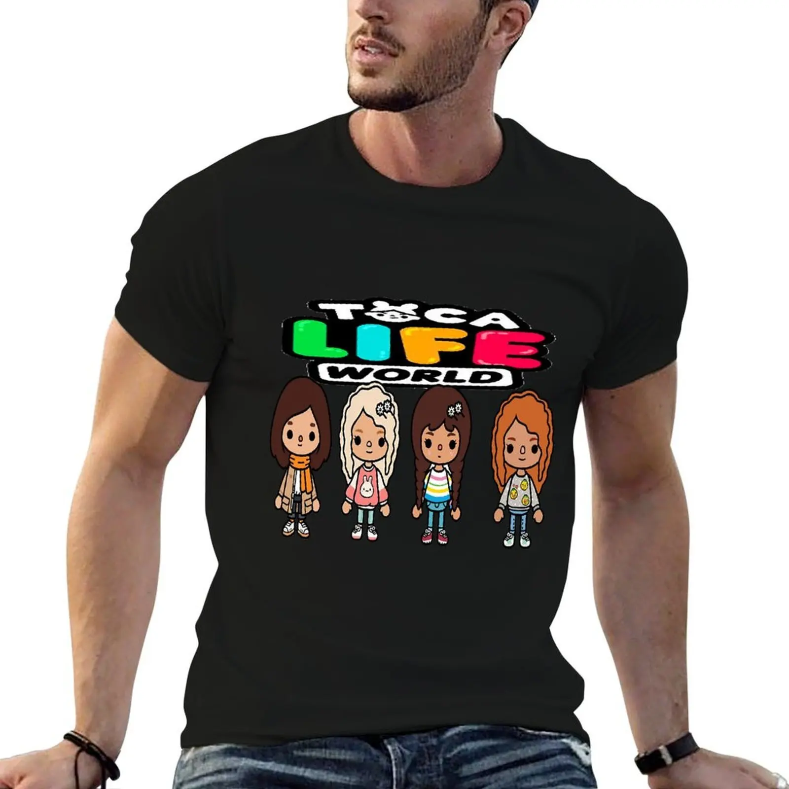 

toca boca T-Shirt t shirts for man pack cotton cotton t shirt pack T-Shirt