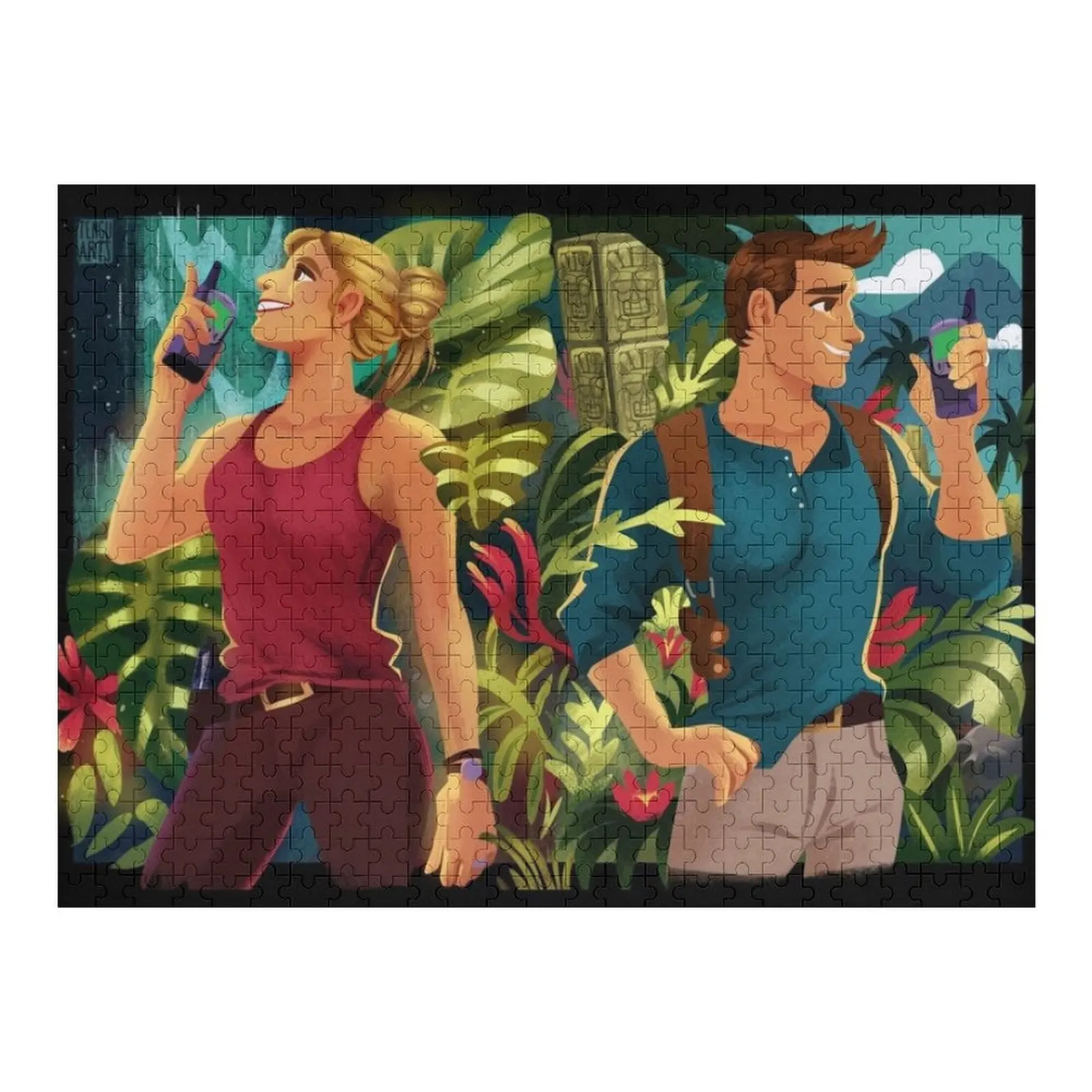 

Пазл Uncharted для детей, аниме, индивидуальные подарки для детей, персонализированный пазл