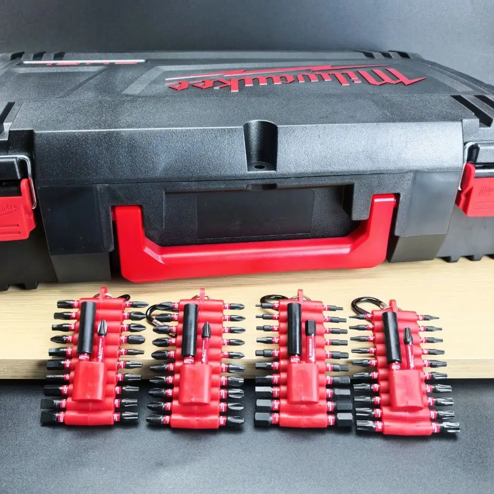 22 PCS Magnetic Impact Screwdriver Bits Set with Organizer Sleeve S2 Steel Electric Bit Set With Bit Holder Multi Driver