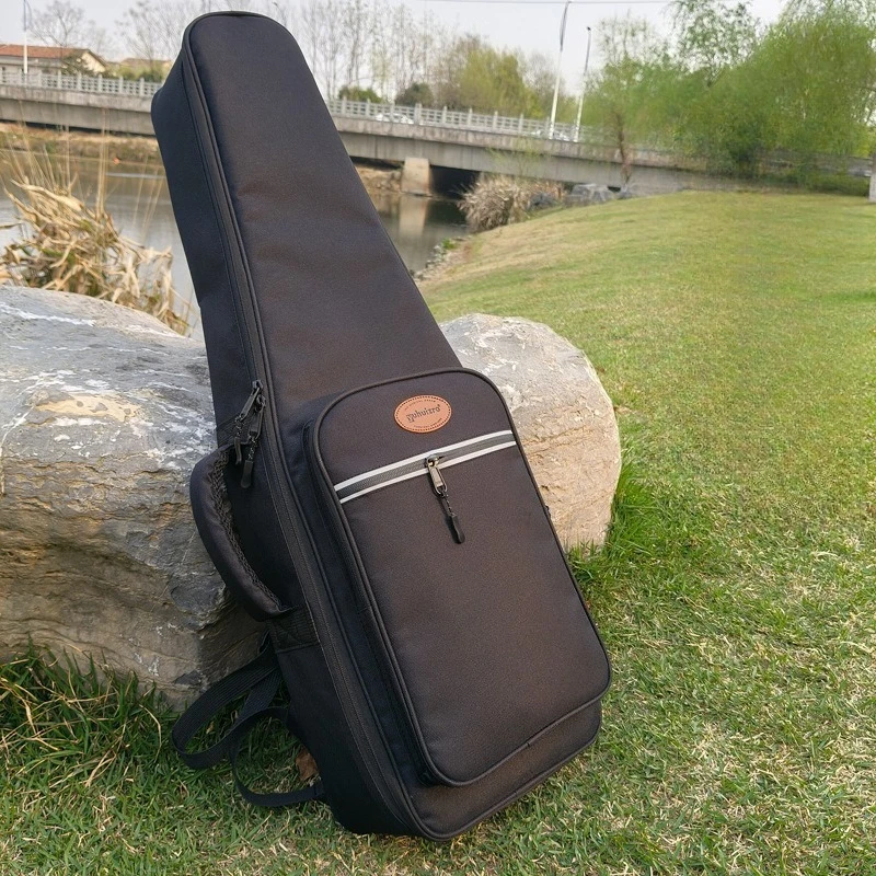 Violin Bag 4/4 Padded Instrument Backpack Shockproof Instrument Bag Hand Carry Sheet Music Case Pocket Strap Orchestra Band