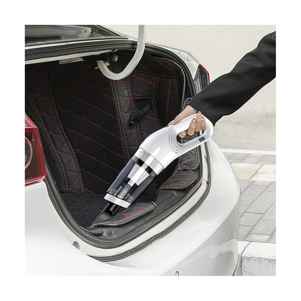 Aspirapolvere portatile per auto aspirazione forte aspirapolvere 6000PA aspirapolvere portatile a doppio uso per la pulizia dell'ufficio Desktop