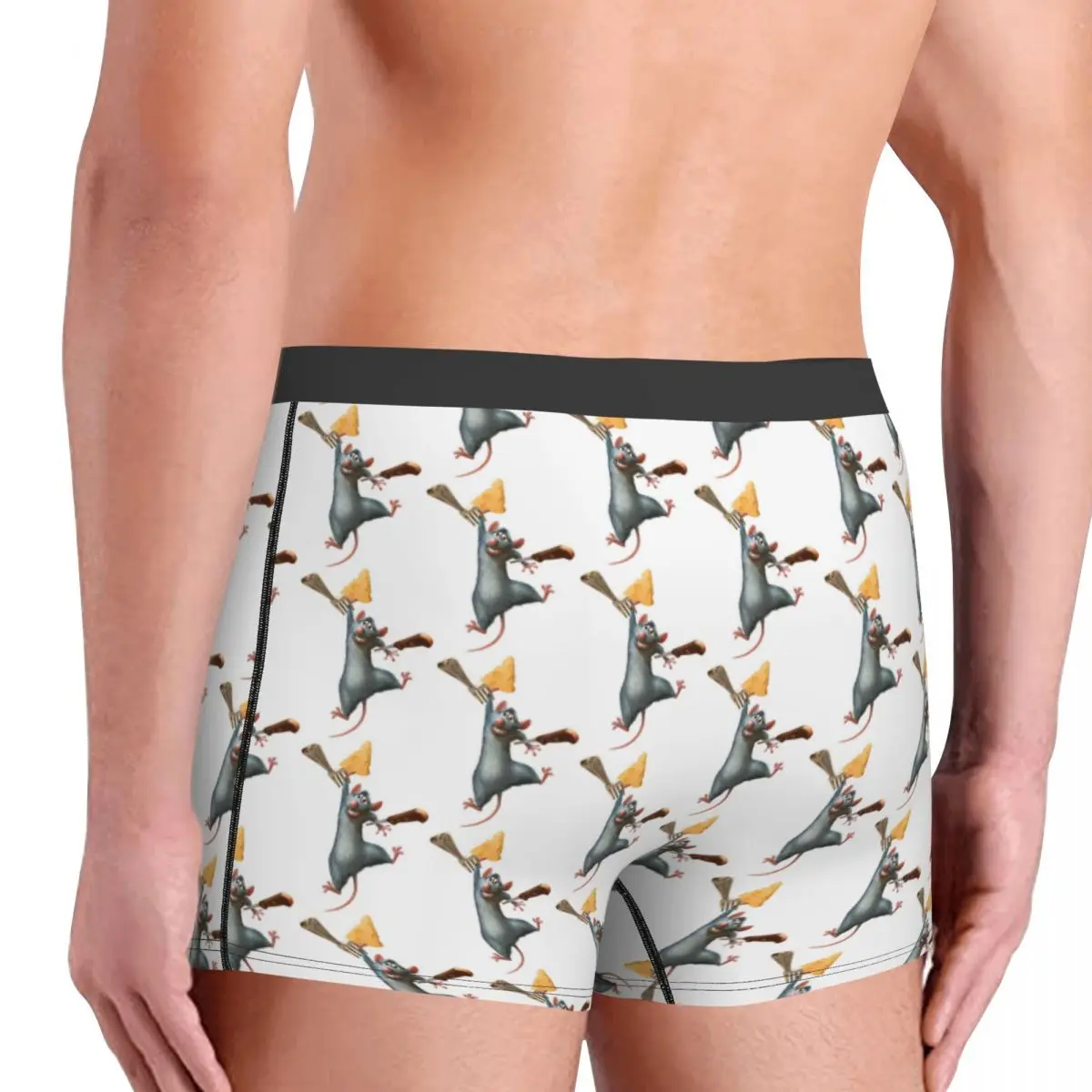 Benutzerdefinierte Ratatouille Remy Boxershorts Herren Slips Unterwäsche Lustige Unterhosen