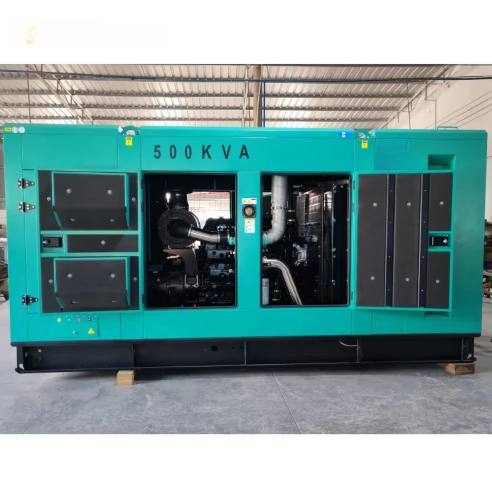 Power Generator Capacity 300kw 400kw 500kw 600kw 800kw 1000kw 1mw 1200kw 2000kw for Production Lines in Guangzhou Factory