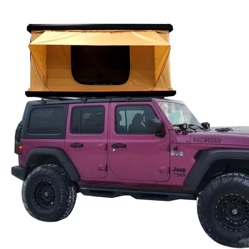 

LT02 customized vehicle aluminum shell hard top Pop up rooftop tents for cars