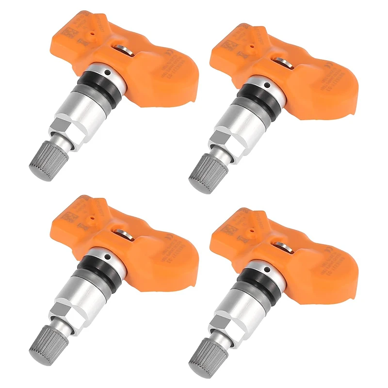 

4Pcs 36106856227 Tire Pressure Monitor Sensor for BMW Series E90 E92 E93 E82 E84 E88 F01 F02 Mini Rolls Royce 6856227 433MHZ