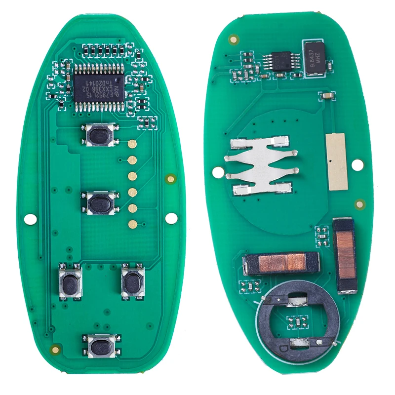 KEYECU 5 Buttons 315MHz ID46 Chip for Nissan Quest 2011 2012 2013 2014 2015 2016 17 Auto Smart Remote Control Key Fob CWTWB1U818