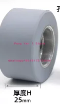 

10Pcs Edge Banding Machine Press Wheel Edge Banding Machine Conveying Press Wheel 48 * 8 * 25