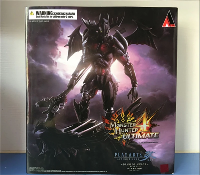 PLAY Arts Monster Hunter ULTIMATE PVC Action Figure Collectible Model Toy Christmas Gift