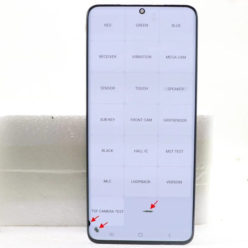 삼성 갤럭시 S20 울트라 SM-G988 G988F/DS용 ORI 120HZ AMOLED LCD 디스플레이 터치 스크린 어셈블리 교체
