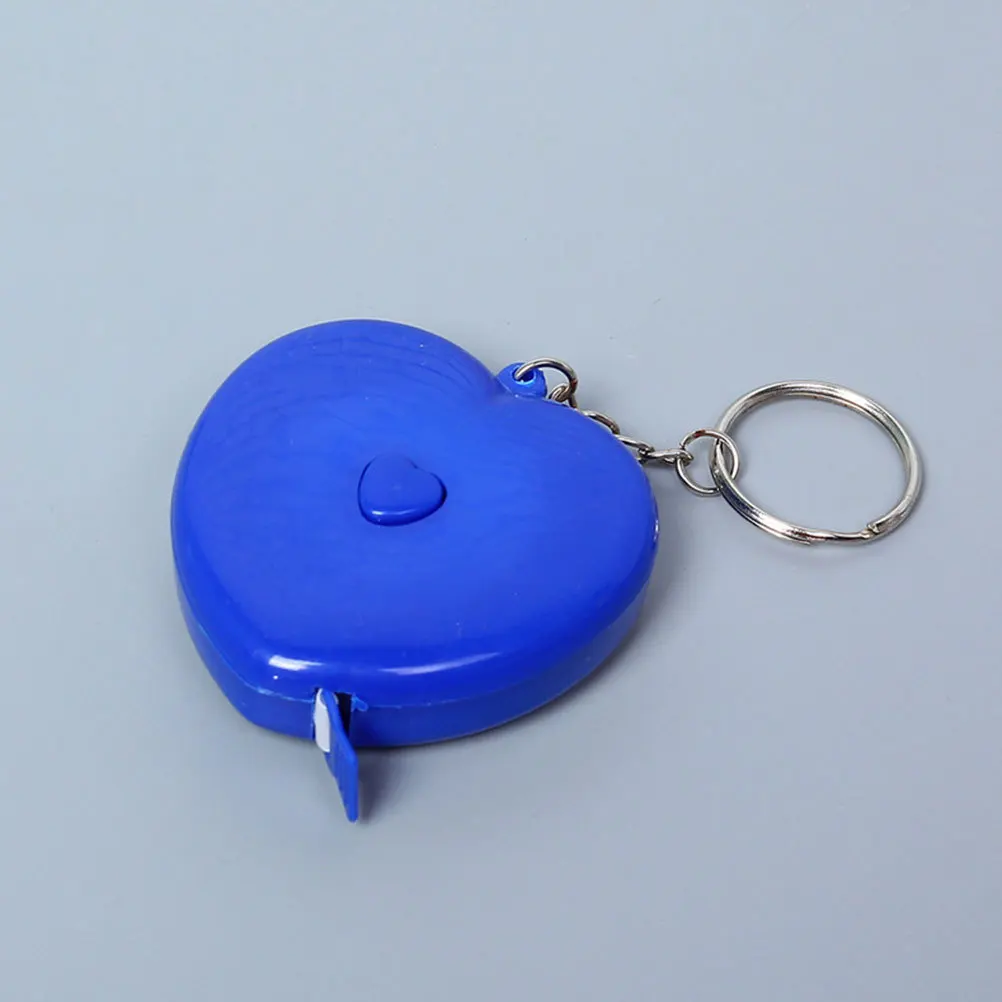 

10Pcs 1.5m Heart-Shaped Retractable Measuring Tape Clear Marks Portable Durable Sewing Technology Treatment Anthropometry