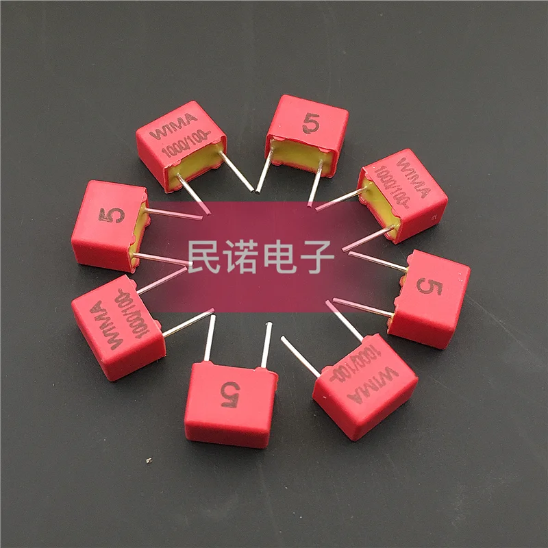 5/10/50pcs German WIMA Film Capacitor FKP2 100V 0.001UF 100V 102 1000PF Pitch 5mm Audio passive capacitor