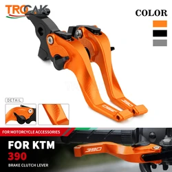 One Finger Short Levers For KTM 390Duke RC390 DUKE 390 ADVENTURE 2022 2023 Motorcycle Handlebar Adjustable Brake Clutch Levers
