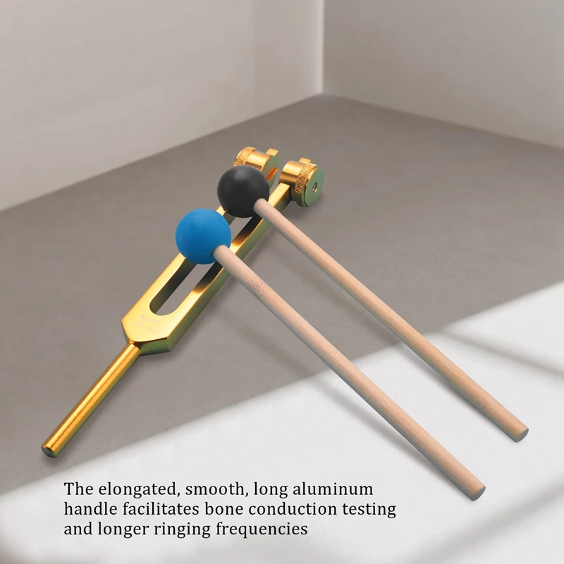 Tuning Fork, 7 Chakras+1 Soul Purpose Weighted Tuning Forks,Aluminum Alloy Instrument 126.22-141.27 Hz Etc