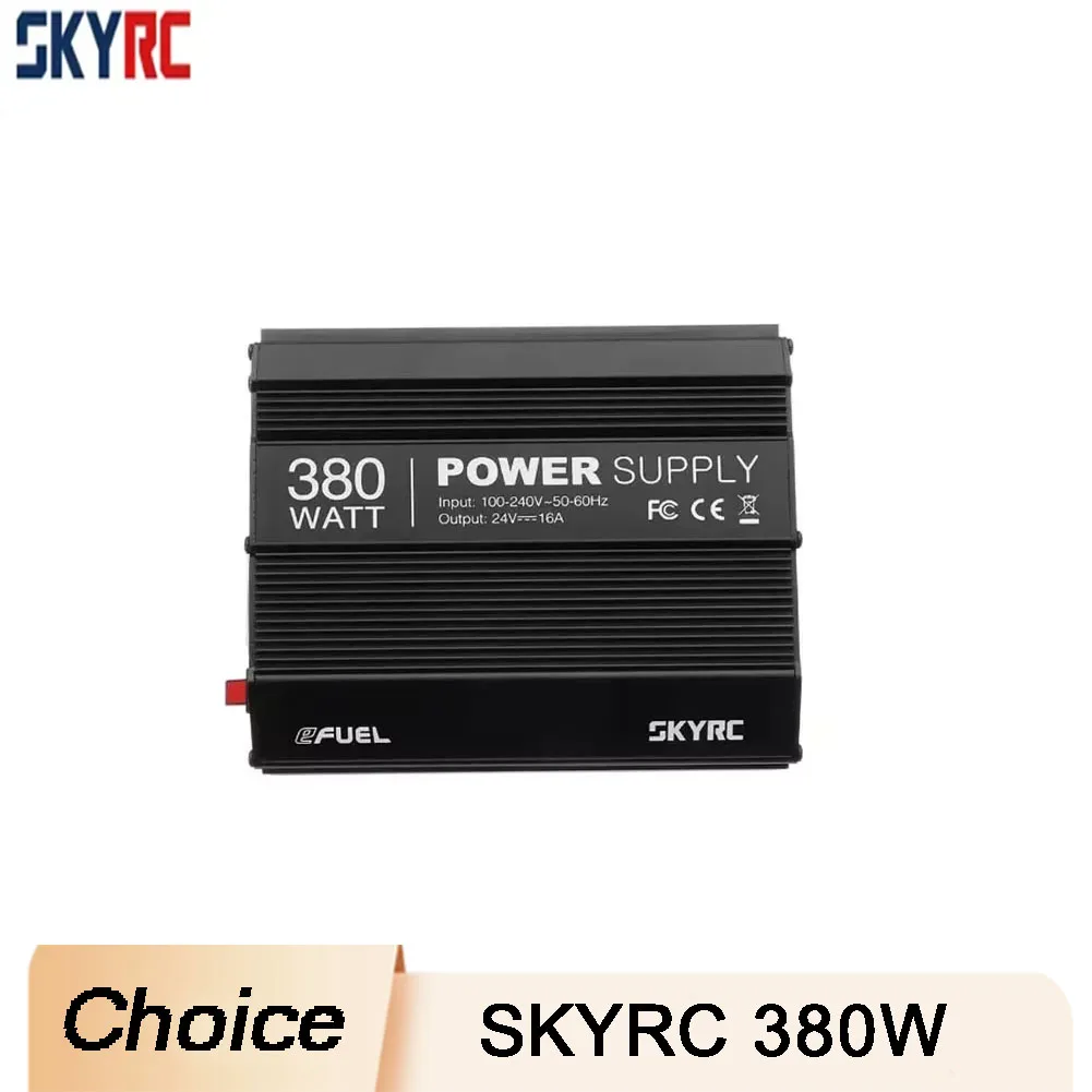 

Блок питания SKYRC EFuel 380 Вт — адаптер постоянного тока 16 А, 24 В, вход 100–240 В, совместимый с зарядным устройством SKYRC B6 Nano, ISDT Q6 Plus и e4Q постоянного тока