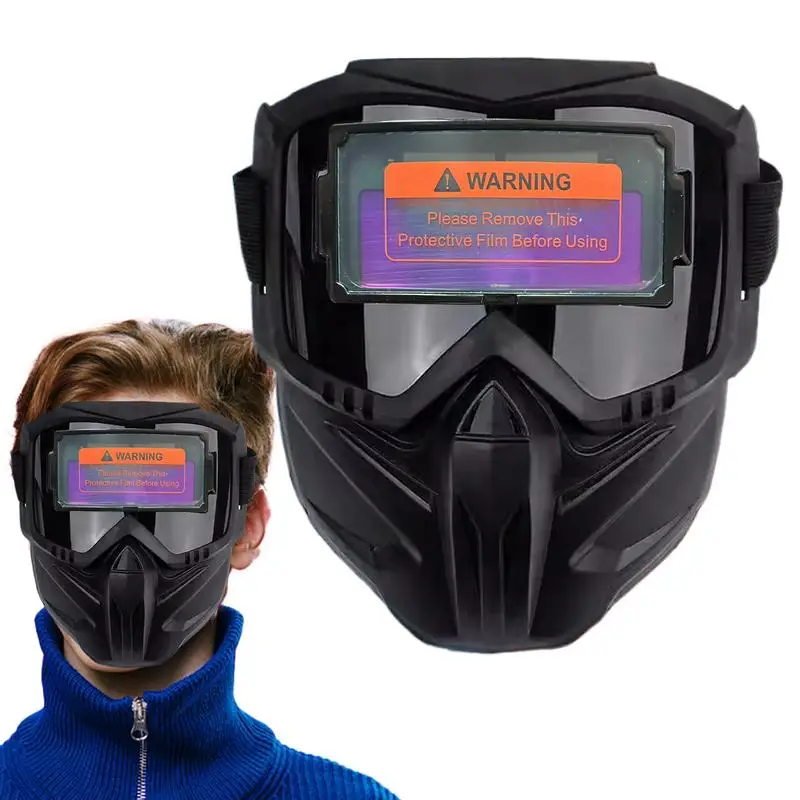 Welding Helmet Detachable Welding Hood  Adjustable Welder Mask Face Shield Welding Work Face Protector Headgear Face Shield