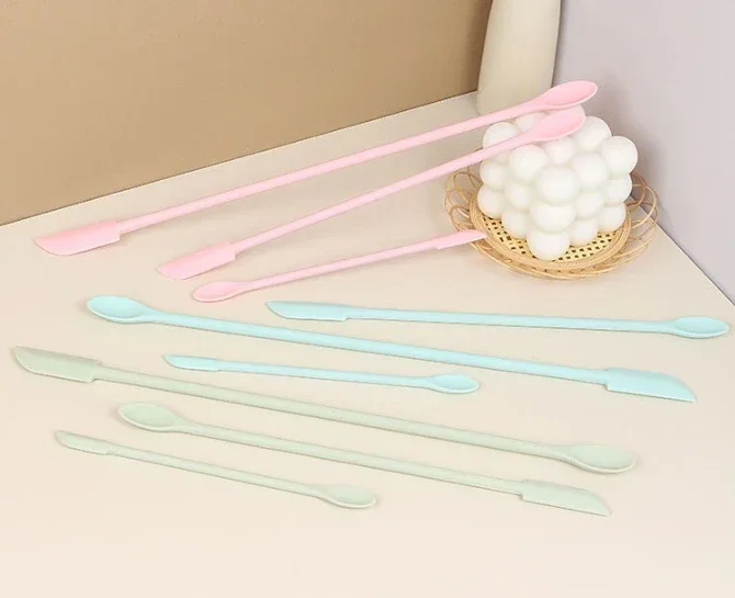 3Pcs/Set Heat Resistant Silicone Spatula Long Handle Dual-Ended Scraper Spoon Kitchen Gadget for Jam Cooking Baking Supplies