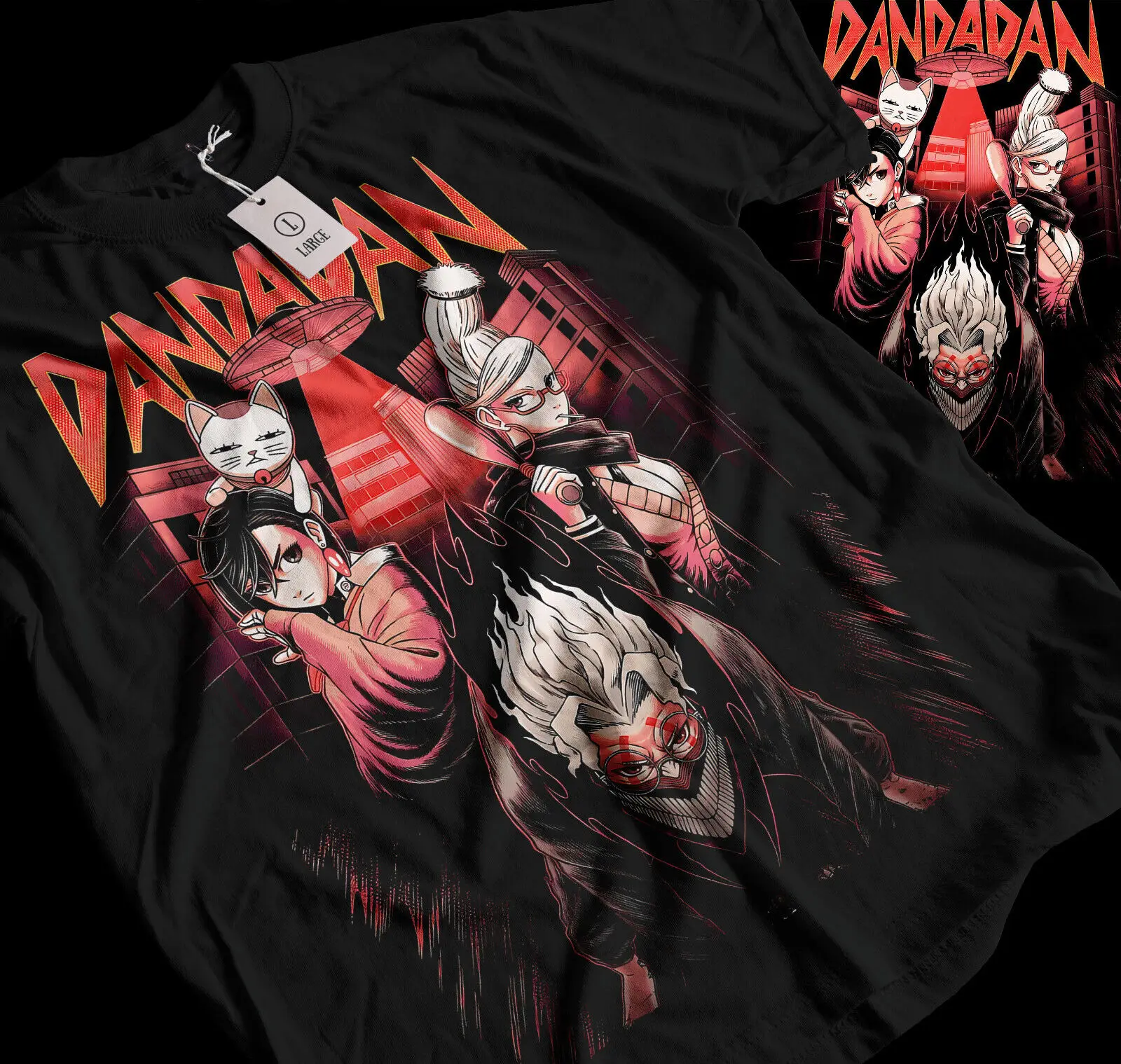 Dandadan T-shirt Japanaise Anime Manga Gift Exclusive Shirt All Size 053