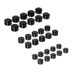 10pcs All Black Motorcycle Bolt Head Cover Schrauben Topper Caps For Harley Twin Cam Dyna Softail Touring Road King
