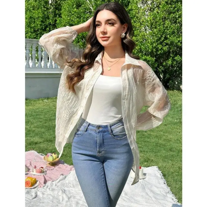 Codzienny, prosty, skórzany (PU) top damski z kołnierzykiem, modelujący talię, z efektem podnoszenia biustu...