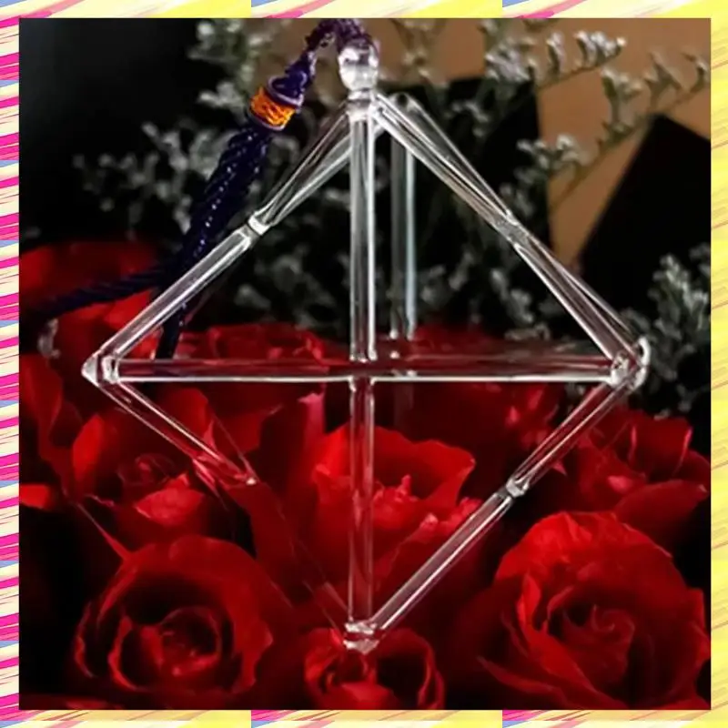 ABJJ Quartz Singing Bowl Yoga Meditation Healing Instrument Four-Corner Music Stand Demagnetizing Sound Therapy Instrument