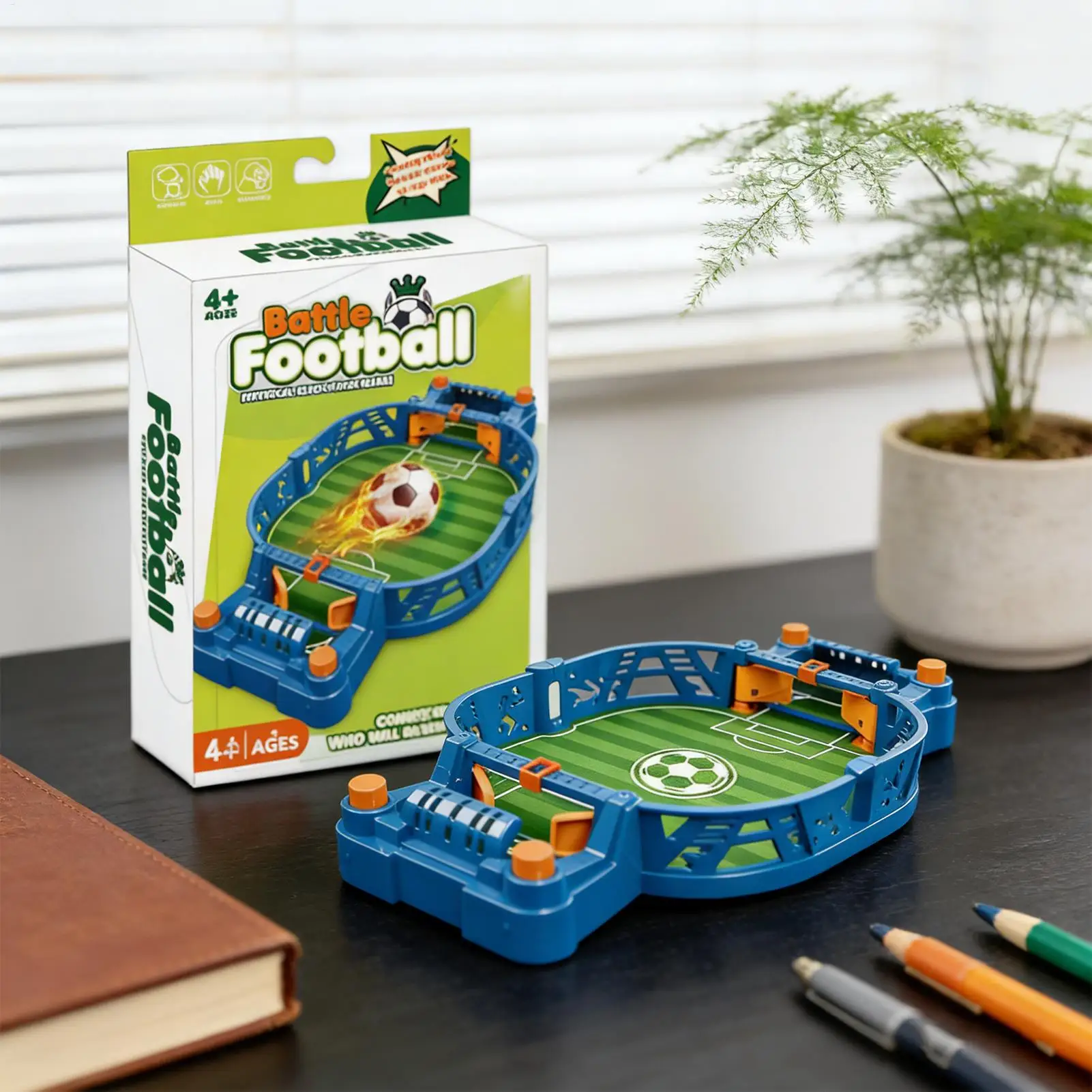 

Soccer Table Game Portable Small Interactive Games Table Top Games For Birthday Valentines Party Room Team Travel Home Preschool