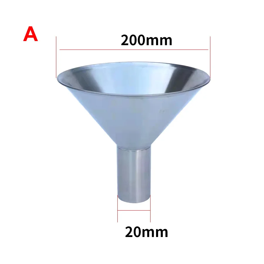 

Funnel Stainless Steel 304 Thickening Large Diameter Conical Funnel 200mm