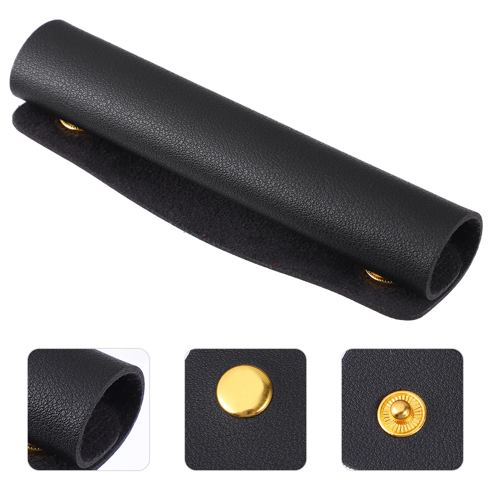 

1pc Handheld Protective Cover for Bag Handle Wrap PU Sleeve Accessories Comfortable Handle Covers for Tote Purse