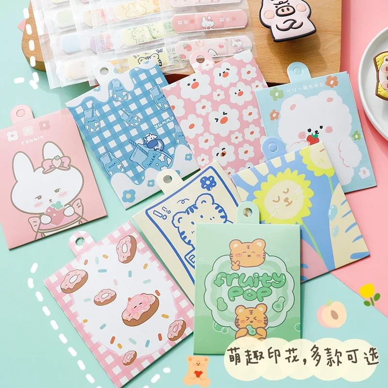 12pcs/set Cartoon Band Aid Waterproof Kawaii Baby First Aid Kits Adhesive Bandage Wound Dressing Plaster Medical Emergency Patch