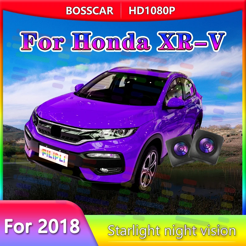 

BOSSCAR For Honda Accord For 2018 Rear View Camera HD Night Vision Waterproof Plug and Play Backup Reverse Car Rearview Mirror