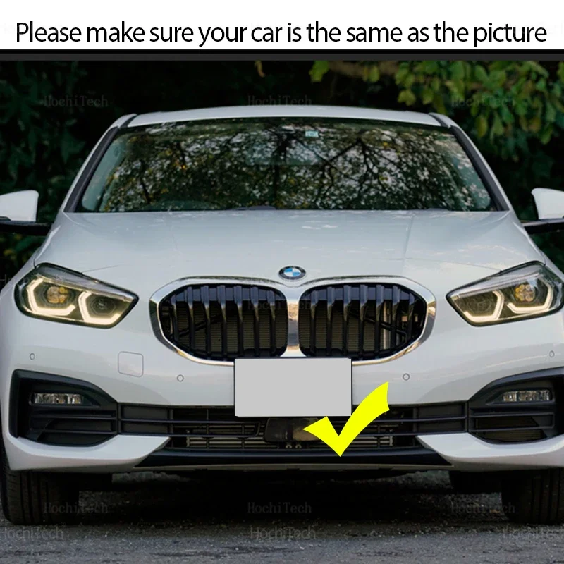 Car Front Bumper Grilles Kidney Racing Grill 2 Line Double Slat For BMW 1 Series F40 116i 118i 120i 128ti M135i xDrive 2019-2022